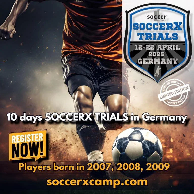 10 Days SoccerX Trials in Germany – Πάσχα 2025